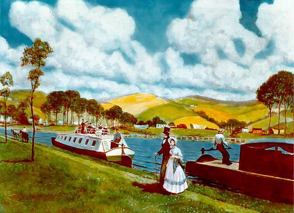 TRANSPORTATION REVOLUTION The building of the Erie Canal- 1825 led to the development of even more canals in the northeast The Railroad will soon compete with the Canal System Reduced shipping