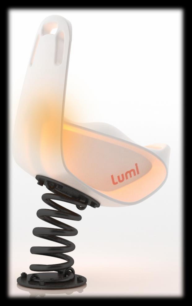 1. Lumi Plus Springer with unique design which allows to be used by big or small kid by changing the direction in which the child sits Uses the kinetic