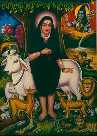 Mahadeviyakka 12 th c Princess who left her royal husband Wandered naked through countryside total devotion to Siva meant