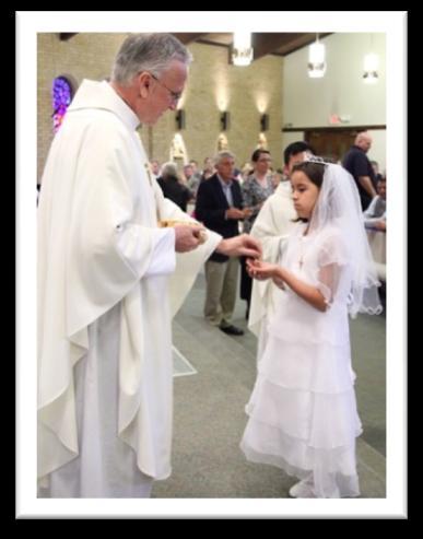 To receive the sacrament, the child should have the desire to receive Jesus and to be able to distinguish between ordinary bread and the Eucharist as the Body and Blood of Jesus.