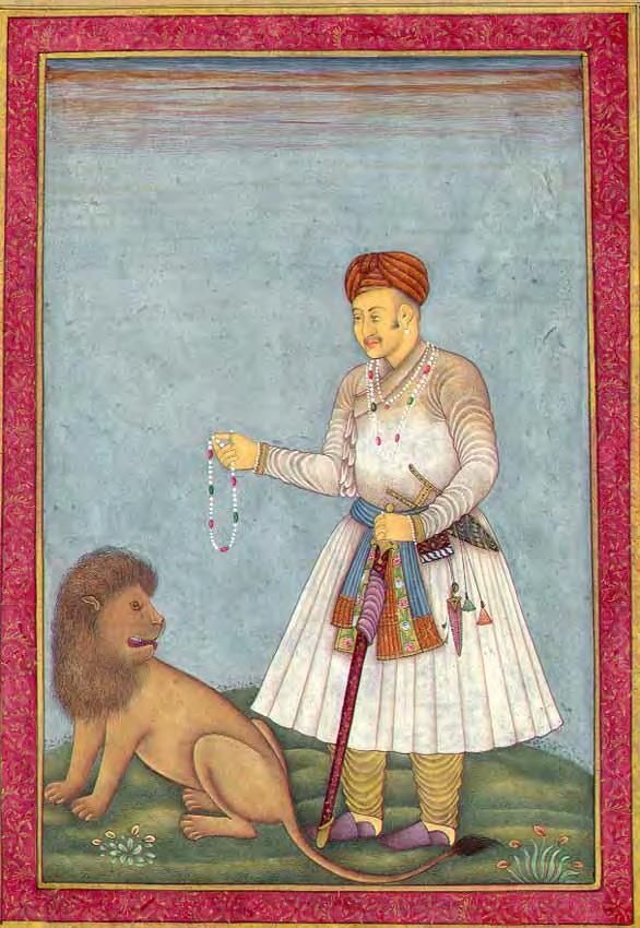 Akbar, grandson of Babur. (reigned 1556-1605). Charismatic and shrewd emperor.