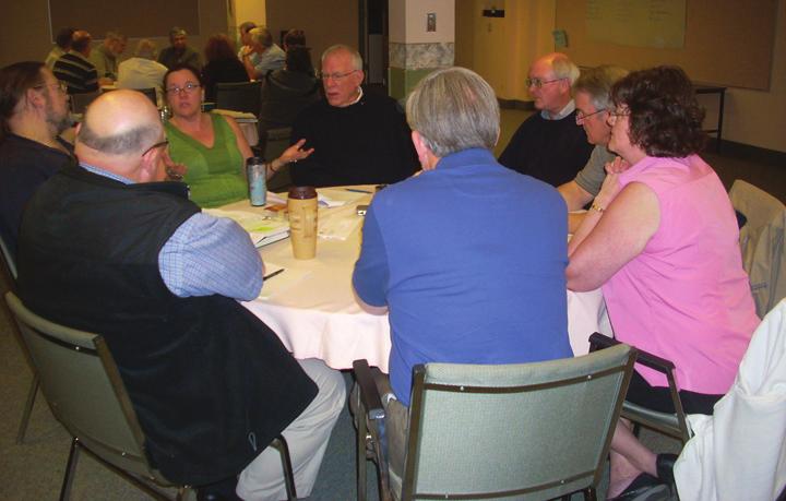 At this meeting they discuss compensation for the clergy and lay workers of the Council dioceses, decide upon grant applications for special programs, and work together in planning for presentations