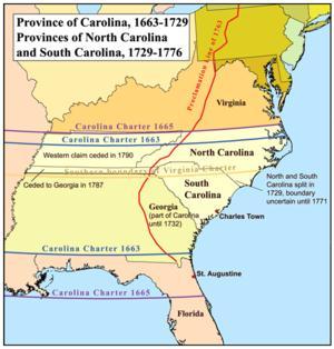 North Carolina was slow to develop because of not having an easily accessible port North Carolina was