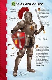 God s protection The whole armor of God 14 Stand therefore, having girded your waist with truth, having put on the breastplate of righteousness, 15 and having shod your feet with the preparation of