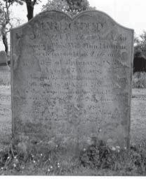 Brown In memory his Wife Eleanor Who died 16th Dec 1855 Aged 53 years Grave purchased Robert brown, January, 1830 Lot B4 MARTIN Grave purchased William Martin on the 7th September, 1830 Lot B5 FINLEY