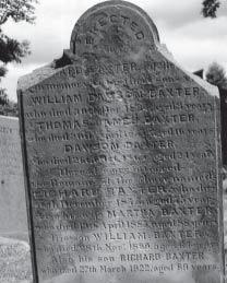 McDowell Elliot died the 5th Nov 1835 Aged 27 years her two children Anne and Francis who died in infancy righteous shall inherit the Kingdom Heaven and the pure in heart shall see God Interred here