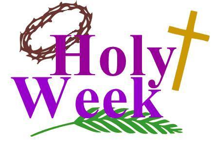 It s time to start planning for summer camp! Maundy Thursday Service 7:00 pm here at St.