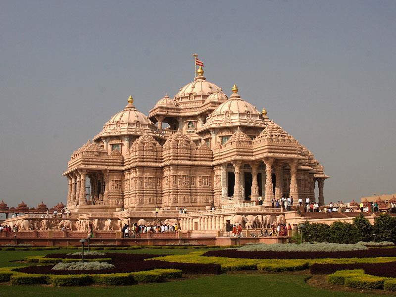 Akshardham Temple in Delhi