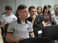 September 24 On Master Program Jewish studies in Kyiv-Mohyla Academy, that are partners of the community, took place Zeev Khanin lecture "Multiculturalism and the