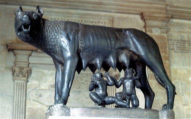 1. EVERYONE LOVES A GOOD STORY Romulus & Remus: mythical twin brothers who were supposed to be drowned as babies (so they couldn t take power) but floated away and were raised by a She-Wolf.