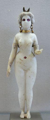 Astarte (or Ashteroth) is the Hellenized form of the Middle Eastern goddess Ishtar, the female counterpart to Ba al, and the goddess of sexuality and fertility.
