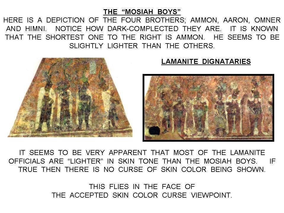 are the history of the Anti-Nephi-Lehis and the Ammonites. 31 These murals are quite different from the Cacaxtla Murals.