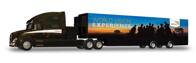 TODAY is your last chance to tour the World Vision Experience Truck!