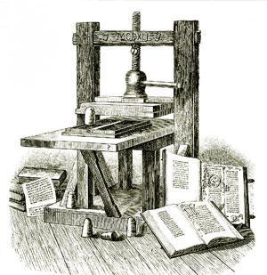 1439, and global inventor of the printing press