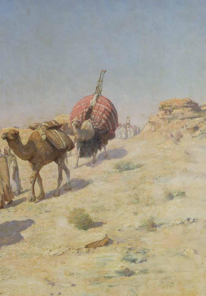 Chapter 3 Trans-Sahara Trade Traders of Medieval Africa I hope we re near the oasis, Yusef the trader sighed. Sweat dripped into his eyes.