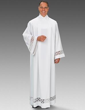 Altar Server Study Guide Vestments: Special garments worn by the clergy, in conformity with Church regulations, at the celebration of the mass, administration of the sacrament, in
