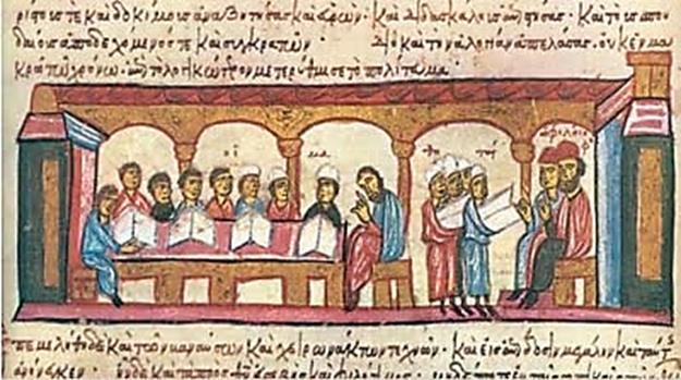 3. BIZANTIUM WAS LEARNING CENTER The University in Constantinople taught Greek, Latin, rhetoric, medicine, history,
