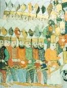 The Ottoman empire had many different people, including Turks, Arabs, Greeks, Albanians, Armenians, and Slavs. These groups practiced several religions.