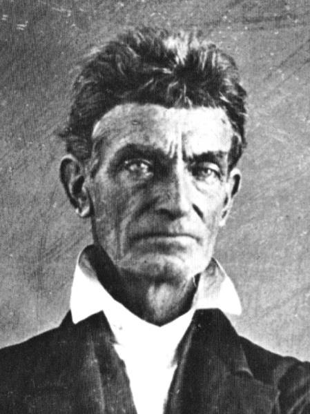 American abolitionist who believed armed insurrection was the only way to overthrow