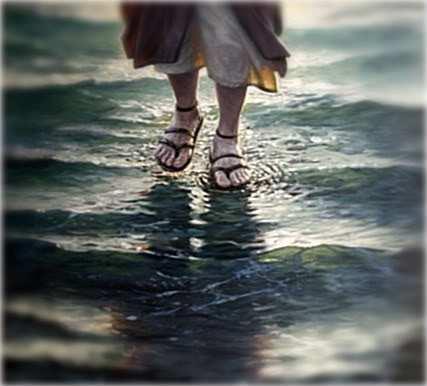 Lord, if it's you, Peter replied, "tell me to come to you on the water." Come, he said. Then Peter got down out of the boat, walked on the water and came toward Jesus.