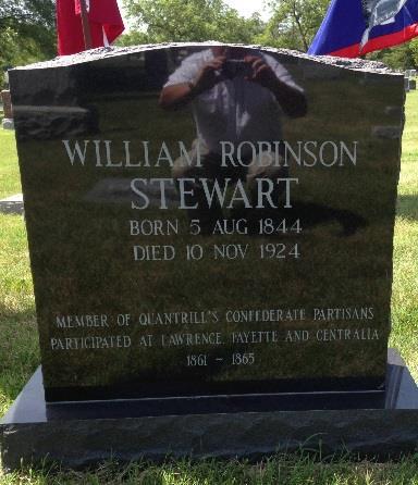 In August, Searcy Camp erected a gravestone for William