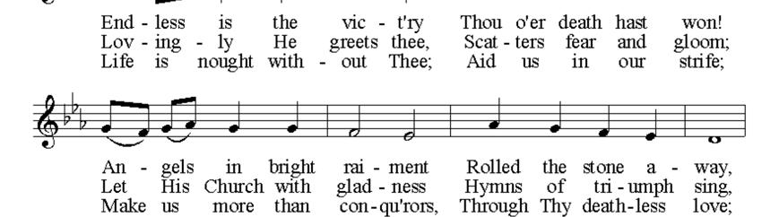 Recessional: Thine Is