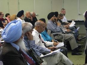 The final panel on the first day was on Sikh Enterprise Abroad, chaired by James Lochtefeld (Carthage College, USA).