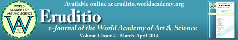 ERUDITIO, Volume I, Issue 4, March-April 2014, 82-86 Abstract Creativity and Education * Fellow, World Academy of Art and Science; Director of the Pari Center for New Learning There is a call for