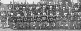 i d a h o s t a t e u n i v e r s i t y 1952 Rocky Mountain Conference Champions The 1952 squad was ISC s first undefeated, untied team, as well as the school s first conference champion.