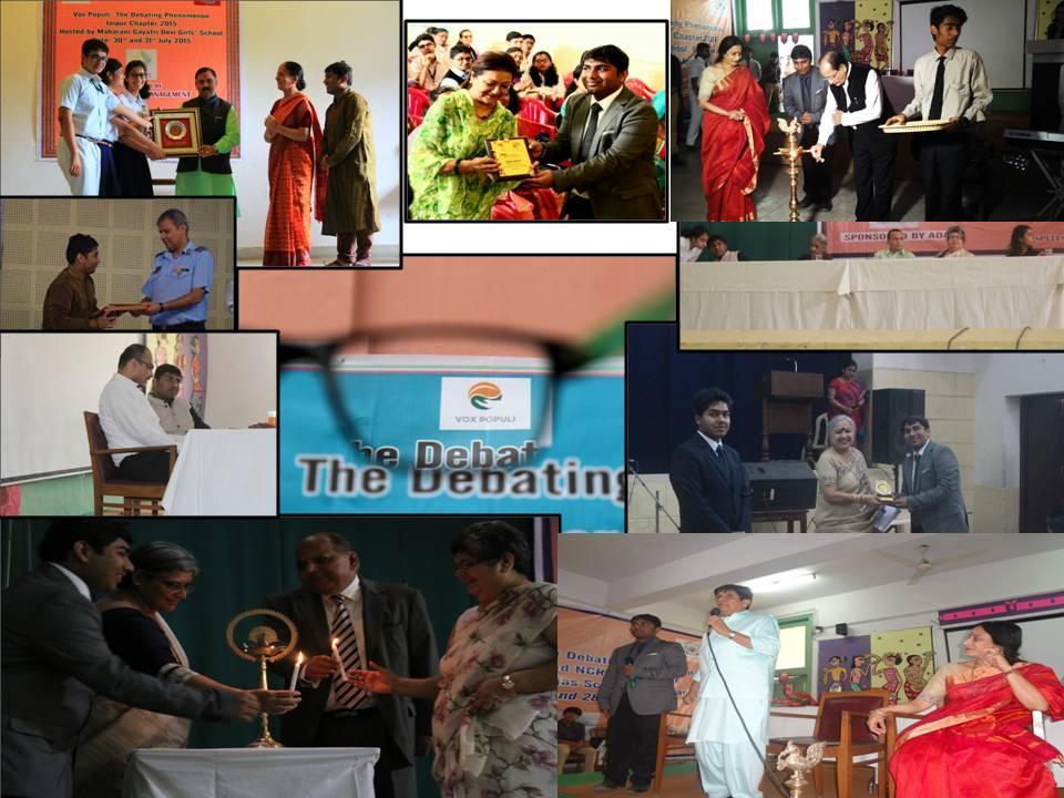 Chand Trehan, Col K.D. Kaushal, Prof. Pankaj Srivastava, Mrs. and Mr. Pawan Kumar Bhalotia, among others, it became the largest and the best debating event of Jammu and Kashmir.