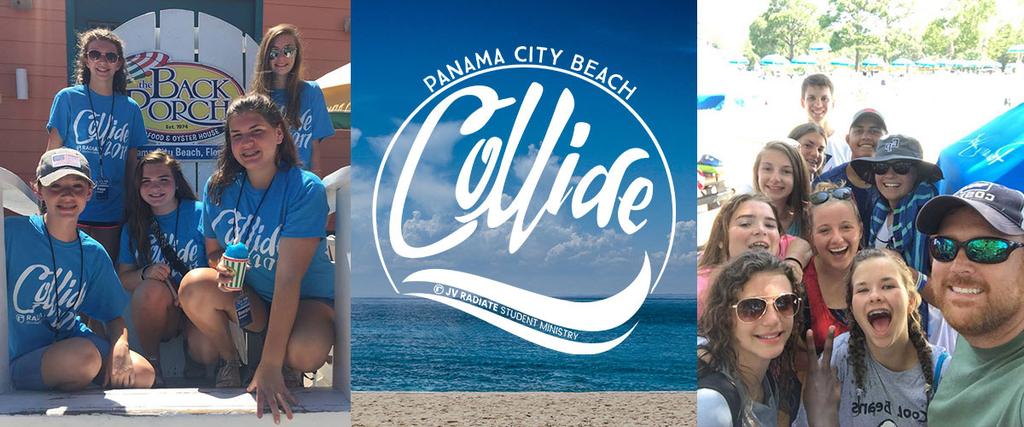 UPCOMING EVENTS IN 2018 COLLIDE: PCB (MIDDLE SCHOOL) June 17-June 23 After the great success of last year s first Middle School Mission Camp, we have decided to make it available again this summer.