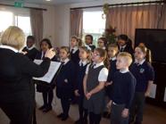 One very happy resident stated No words could describe how wonderful that was Throughout their performance, the choir were thoughtfully and passionately delivering the messages of joy and cheer.