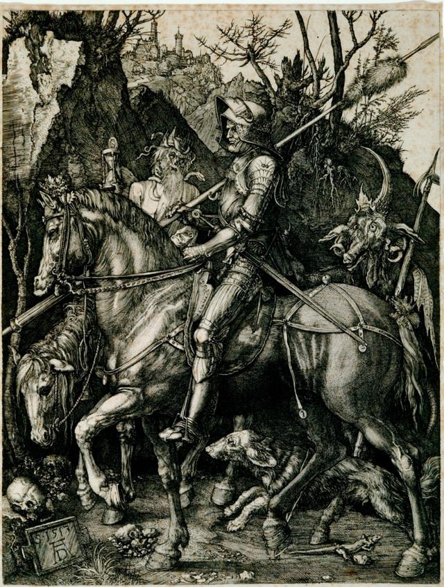 Albrecht Durer s 1513 engraving, an illustration