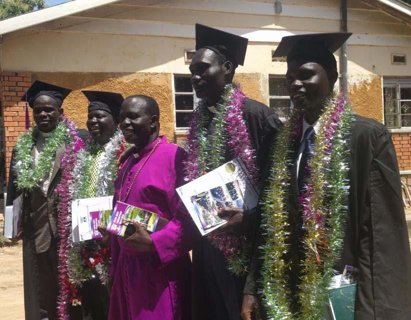 2017 Kajo-Keji Christian College (KCC) Graduation Rev. James Lule 4 more students graduate from KCC!