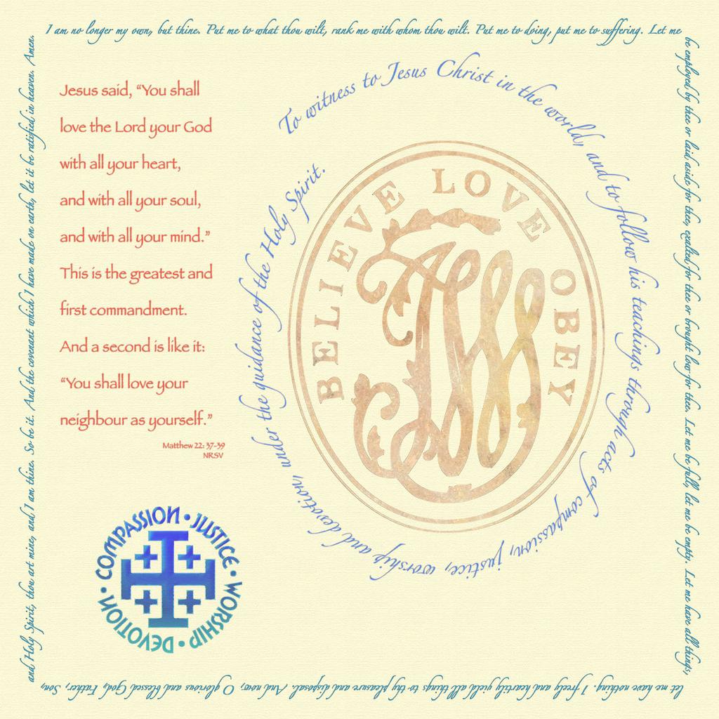 Opening Ourselves to Grace: Leader s Discussion Guide John Wesley sealed his letters with this signet