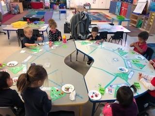 Update from Ms. Brennan's Class This past month the two and a half and three-year-old s have been learning about the holiday season.
