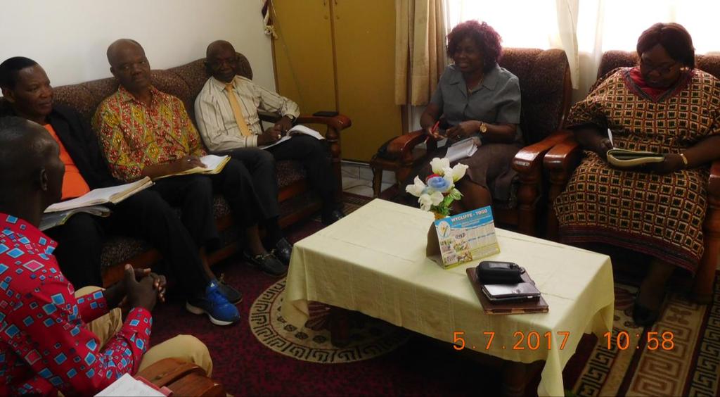 Meeting with Africa Methodist Council (AMC) Coordinator I also met with Archbishop Kehinde Stephens coordinating the African Methodist Council (AMC) as well as represented the World Methodist Council