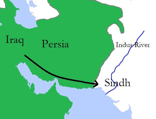 Causes of Sindh Invasion Attacked by Raja Dahir s forces on Muslim s ship The Arab were imprisoned later on by