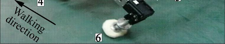 3 Sx-legged walkng robot platform able 2 Geometrcal parameters of sx-legged walkng robot Length, L /mm