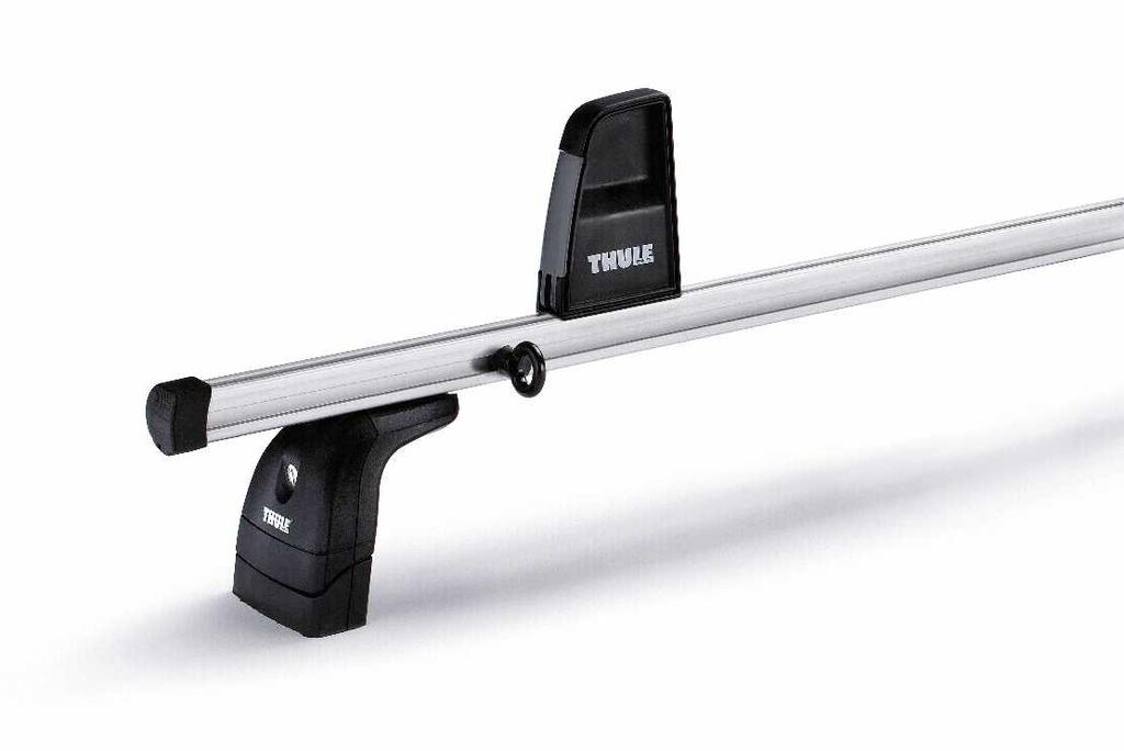 1. Top track 2. Rear track 3. Bottom track The unique Thule tri-slot design opens up all sorts of possibilities The Thule Heavy-Duty Bar has a smart tri-slot design.