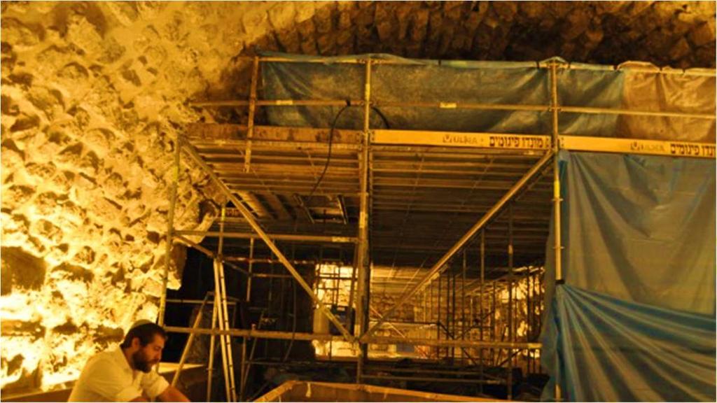 The tunnel and vaults system is still consuming investigated and exposed.