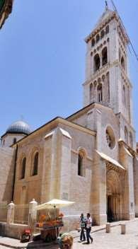 -2.14- Erlöserkirche Jerusalem The Evangelical Church of German Language in Jerusalem welcomes all who live for short or long time in the Holy Land and participate