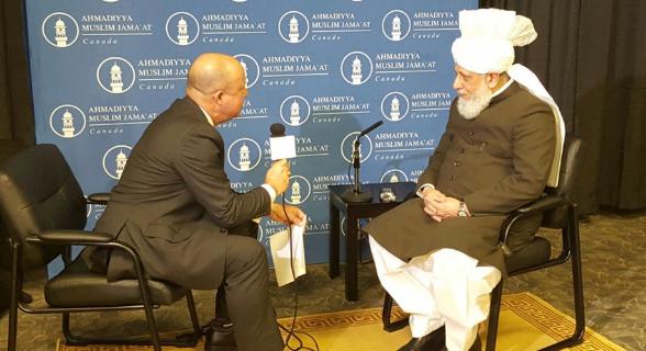 In response, Huzoor said: There are so many atrocities taking place in the world today. There is so much injustice and dishonesty and so what is the need of the time?