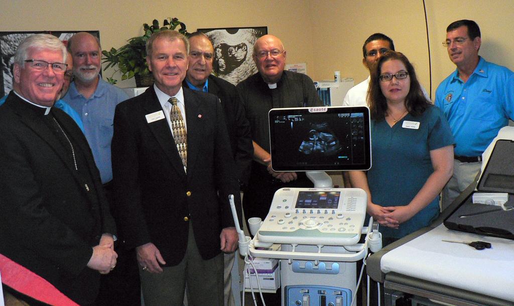 217, Issue 1 January 2017 Council Officers Chaplin: Ultrasound Dedication At the September council meeting the Knights of Columbus Council 6265 decided to donate a high definition ultrasound to the