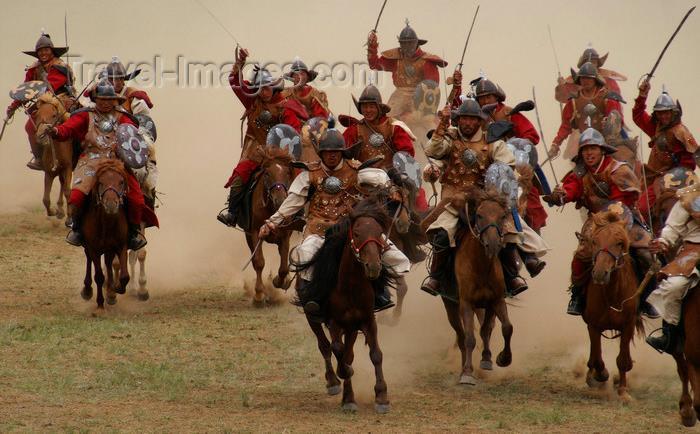 B. Mongol Characteristics Purely cavalry