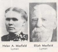 Helen ELIJAH HIETT MAXFIELD Helen Alcy Tanner Elijah JESSE MAXFIELD (No picture available) Jesse was the fourth child and son of John Ellison and Sarah Maxfield. He was born in P.E.I. and migrated with his parents towards the Salt Lake Valley.