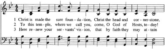 Sending Hymn: Christ is Made the Sure Foundation Postlude (As