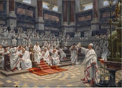 ROMAN REPUBLIC Continued The legislative branch of Roman government included the Senate and assemblies. The Senate was a powerful body of 300 members that advised Roman leaders.