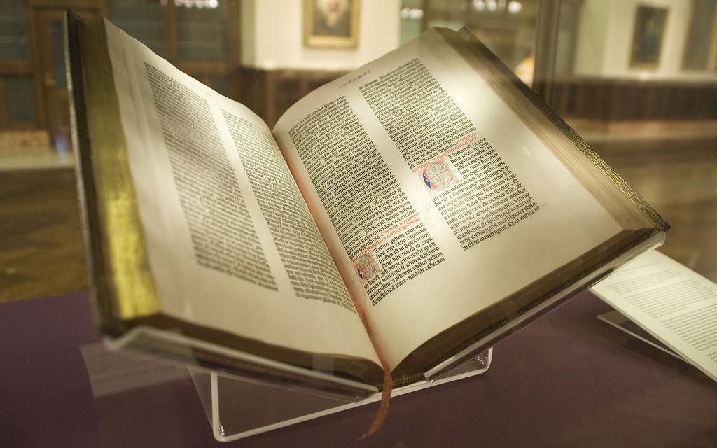 Gutenberg Bible 1450s