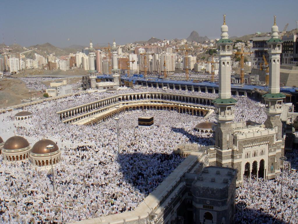 The Kaaba at al-haram